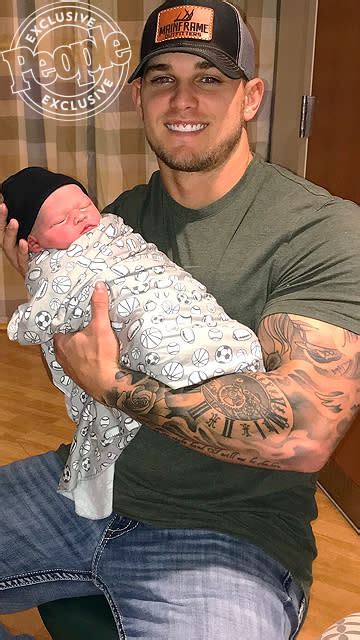 hunter barfield|The Challenges Hunter Barfield Welcomes Son Kohen Brian